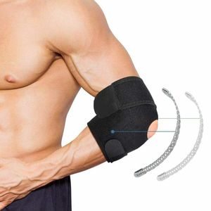 Elbow & Knee Pads Adjustable Tennis Spring Support Breathable Arthritis Golfers Strap Brace Band Pad Protection Gym Sport NiceElbow PadsElbo