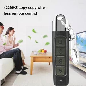 Keychains 433mhz Remote Control 4 Channe Garage Gate Door Opener Duplicator Cloning Code Accessories Car Clone U2l6 Smal22