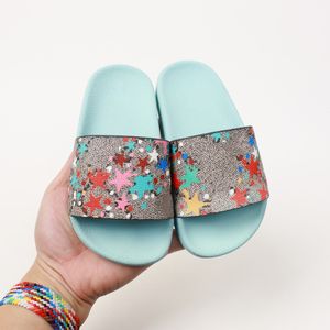 marca Slides Sandali per neonati Scarpe per neonati appena nati Slip On Ragazzi Ragazze Pantofole per bambini Con taglia 23-35