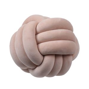 Soft Knot Cuscini a sfera Letto Cuscino imbottito Decorazioni per la casa Cuscino Palla Peluche Tiro 77UD 220402