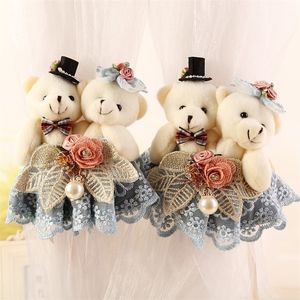 Mode Baby Toy Cartoon Bear Curtain Buckle Strap Curtain Wedding Pair Holder Buckle Bearcurtain Tieback Hook CP-DS00820 T200601