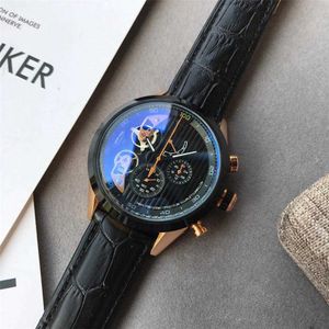 2021 Top Watches Men's Luxury Watch With hollow quartz Dial Design 316L 43mm