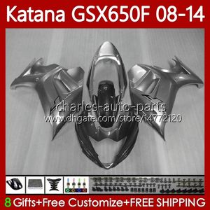 Bodywork For SUZUKI KATANA GSXF 650 GSX-650F Grey silvery GSX650F GSXF650 2008 2009 2010 2011 12 13 14 120No.137 GSX 650F GSXF-650 08 09 10 11 2012 2013 2014 OEM Fairings