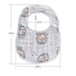 Babadores recém -nascidos Burp panos de saliva saco de fêmeas fêmeas femininas mole mole up tipo 360 graus alimentação infantil saco de alimentação à prova d'água de algodão