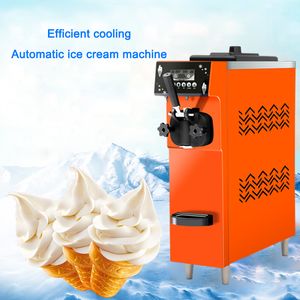 Máquina de fazer sorvete automática de cabeça única mini máquina de venda automática macia de alta qualidade
