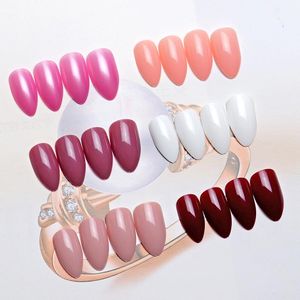 Wholesale seashell chocolate for sale - Group buy False Nails WAKEFULNESS Long Stiletto Fake ABS Artificial Full Cover Nail Art Tips Manicure Press On Charms