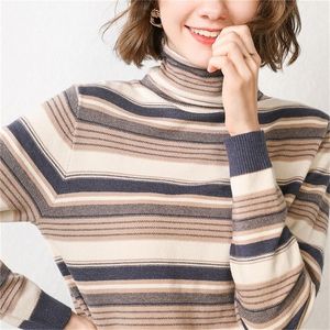 -selling sweaters women's knitted cashmere sweaters striped women's autumn and winter sweaters S-XXXL 201221