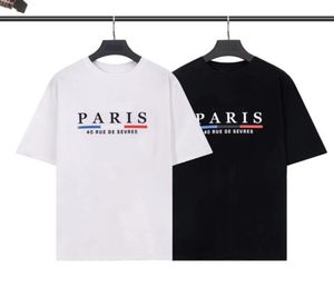 22SSメンズ女性デザイナーTシャツ夏の手紙プリントティートップスファッション技術フリースTシャツ男性女性服