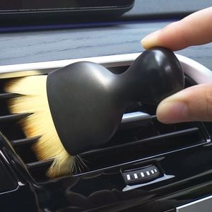 Car Air Outlet Cleaning Brush Dashboard Air Conditioner Detailing Dust Sweeping Tools Home Office Auto Interior Duster Brushes Inventory Wholesales