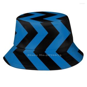 Berets Inter Flat Top Breathable Bucket Hats Nazionale Calcio Soccer Futbol Italy Italian Italia Serie A San Duro RomaBerets Wend22