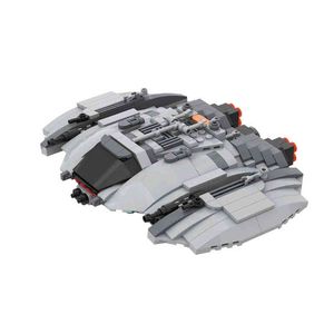 MOC Destroyer Cruise Ship Intercepter Fighter Fighter Model Sets Space War Film Toys Building Block Brick For Boy Birthday Gift G220524