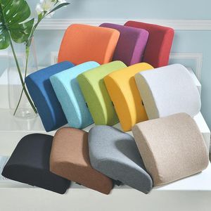 Cushion/Decorative Pillow Memory Foam Cushion Office Waist Protector Car Seat Back Chair For PregnantCushion/Decorative