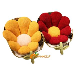 CM Ins Flower Seat Cushion Colorful Plants Decor Giant Chair Sofa Indoor Floor Dropshipping Hanmolf J220704