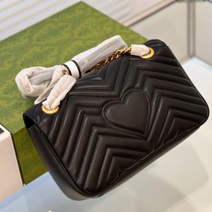 Klasik kadın omuz çantaları tasarımcı moda crossbody çanta kadınlar deri el çantası lüks bayanlar zincir çantası kare kadın çanta kutusu lüks tasarımcılar