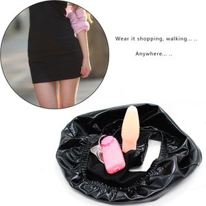 camaTech Silicone Anal Plug Vibrazione Mutandine Slip in pelle PU con vibratore Donne Tappi di testa vaginali Castità Biancheria intima giocattolo sexy