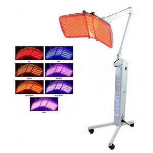 Altre attrezzature di bellezza Professional Photon Ringiovanimento LED Light Therapy Purple Green Skin Care Pdt Facial Beauty Machine Strumento