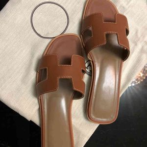 Paris H Slipper Herme Oran Sandalen Pantoffeln Neues Stil ist für H Hausschuhe für Frauen geeignet