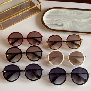 Lentes De Filme venda por atacado-Óculos de sol e mulheres lentes polarizadas lentes coloridas plated plated filme real encaixotado atacelado111111111111111111111111111111111111111111111111