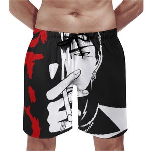 Mäns shorts Stor lärare Onizuka Anime Japan Board Toshiyuki Saejima manga rist ansikts korta byxor dragskot söta stammar