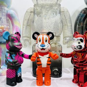 Новое место Bearbrick Bearent Build Block Bear Happy Jump Tiger