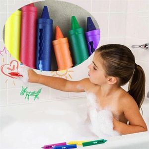 6pcset ванная комната провозглашаемая граффити -игрушечная ручка для малышей для детей купание творческих образовательных игрушек карандаши 220531