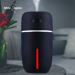 Tragbares LED -Luftbefeuchter ätherische Öldiffusor Mini USB -Purifikator -Auto Ultra Aromatherapie Y200111