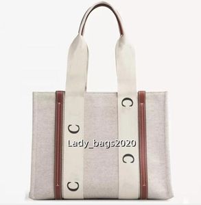 Bolsas de compras de lona Bolsas de férias de praia Bolsa de ombro nas axilas Moda feminina Bolsas de grife Bolsa tiracolo preta Alça marrom Grande Média Pequena