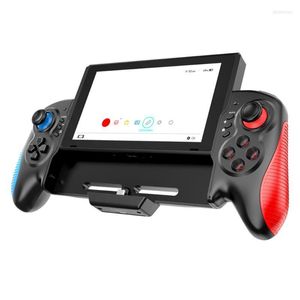 Oyun Denetleyicileri Joysticks Switch Gamepad Denetleyicisi için Yükseltme Elde Taşıyan Joystick Kavrama Çift Motor Titreşim 6 Eksenli Giro Joypad Phil22