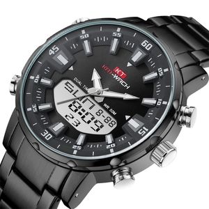 KATWACH orologio sportivo maschile digitale es uomo impermeabile acciaio militare quarzo per orologio da polso Relogio Masculino 220530