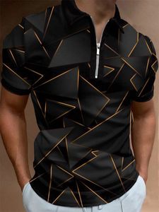plagg 3D -tryck Plain Overdimensionerad polos anpassade tryckta tshirts Polos skjorta toppkvalitet design t skjortor tees toppar man avslappnad lyxkläder streetwear golf polo