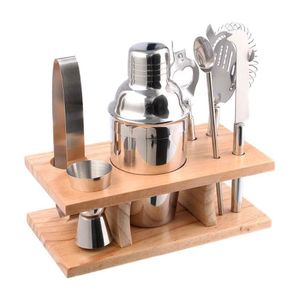 Cocktail Shaker Bar Tools Set Stainless Steel Bartender Kit Mixer Drink BrowserKit Bars Tool