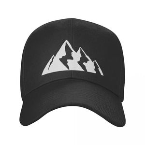 Basker svart bergskedja hatt vuxen hip-hop hike utforska solhattar racing cap justerbar polyester baseball caps springberets