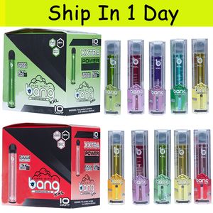 Top Quality Bang xxl Disposable E cigarettes Vapes Puffs Vapes With Integrated mAh Battery Portable Ecig Pens VS RandM Tornado