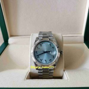BP Topseting Super Men Watch 40 -миллиметровый арабский календарь Blue Dial 228235 228238 Треугольная яма Безель 2813 Движение механические автоматические мужские часы.