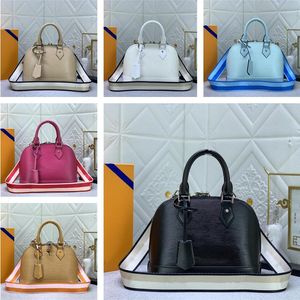 En kaliteli retro totes tasarımcı çanta cowhide siyah kabuklu bayan lüks cüzdanlar kadın omuz crossbody çantaları büyük alışveriş çantası