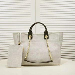 Einkaufstasche Strandurlaub Handtasche Schultertasche Achselhöhle Mode Damen Handtasche Canvas Designertasche