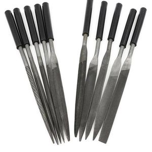 Wholesale wood file set for sale - Group buy 10pcs Repair Needle Files Set Wood Carving Tool Metal Polishing Instruments For Deburring Fixing Jewelry Metal Glass Stone Kits2541