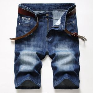 Men's Shorts Summer Retro Men's Simple Design Ripped Short Jeans Casual Slim Denim Pants Classical Male Clothing Pantalones CortosMen's