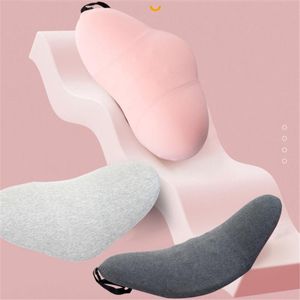 Cushion/Decorative Pillow Memory Foam Lumbar Rollable Pregnant Waist Pad Washable Support Backrest Mat Bed Cushion Detachable Back PillowCus