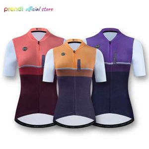 Racing Jackets 2022 Women Cycling Jersey Pro Cool Bike Clothing Summer Comfortable Breathable Female Bicycle Sports WearRacing