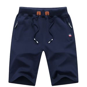 Mens Summer Breeches Cotton Casual Bermudas Men Black Boardshorts Homme Classic Clothing Beach Shorts Male 220614