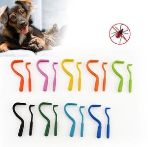 Pet Flea Clip Colorful Pets Disinfestation Tools Cat Dog Animal Delousing Tick Remover Gadgets Home Remove Lice Fleas SN4589