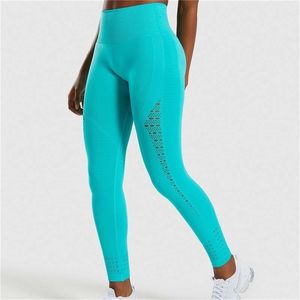 Bezproblemowe legginsy kobiety bioder Push Up Joga Spodnie wysokie talia łupowe legginsy rozciągliwe rajstopy Kobiety legginsy sportowe fitness LJ200814