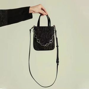 Moda Bolsa de ombro Flor Chain Mulheres simples e fácil de grande capacidade e bolsa versátil