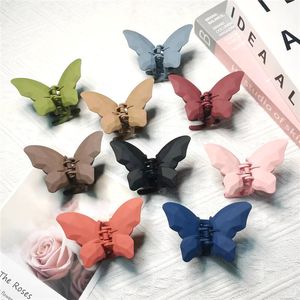 S3123 Fashion Jewelry Grind Arenaceous Barrettes for Women's Resin Hairpin Hair Clip Bobby Pin Lady Girl Butterfly Barrette Hair Accessories