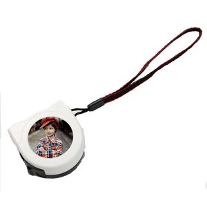 Sublimation Blank Stainless Steel Tape Measures Measuring Tool Party Favor Heat Transfer Portable Mini Construction Metal DIY Measure 3M