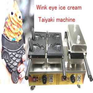 Wholesale fish cones for sale - Group buy New Japanese ice cream Taiyaki Machine Mini Blinking Fish Cone Maker298Y