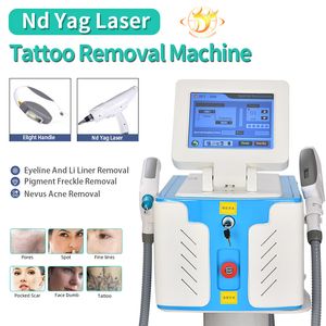 2021 Multifunktion IPL Strong Power HR OPT ELIGHT HÅR MASKINE Q Switched ND Yag Laser Tattoo Borttagning Beauty Beauty