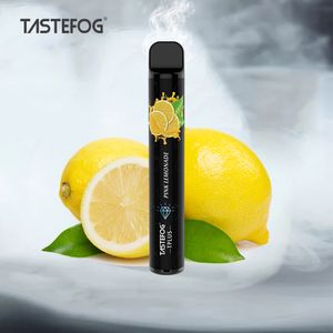 TASTEFOG TPLUS 800PUFFS 2% de limonada rosa descartável caneta vape de cigarro eletrônico por atacado