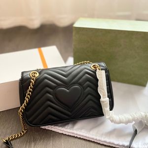 Klasyczne damskie torby na ramię Marmont Torba Crossbody For Women torebki Projektantka Kobieta torebka kwadratowy designerka mini luksusowe torby z pudełkiem